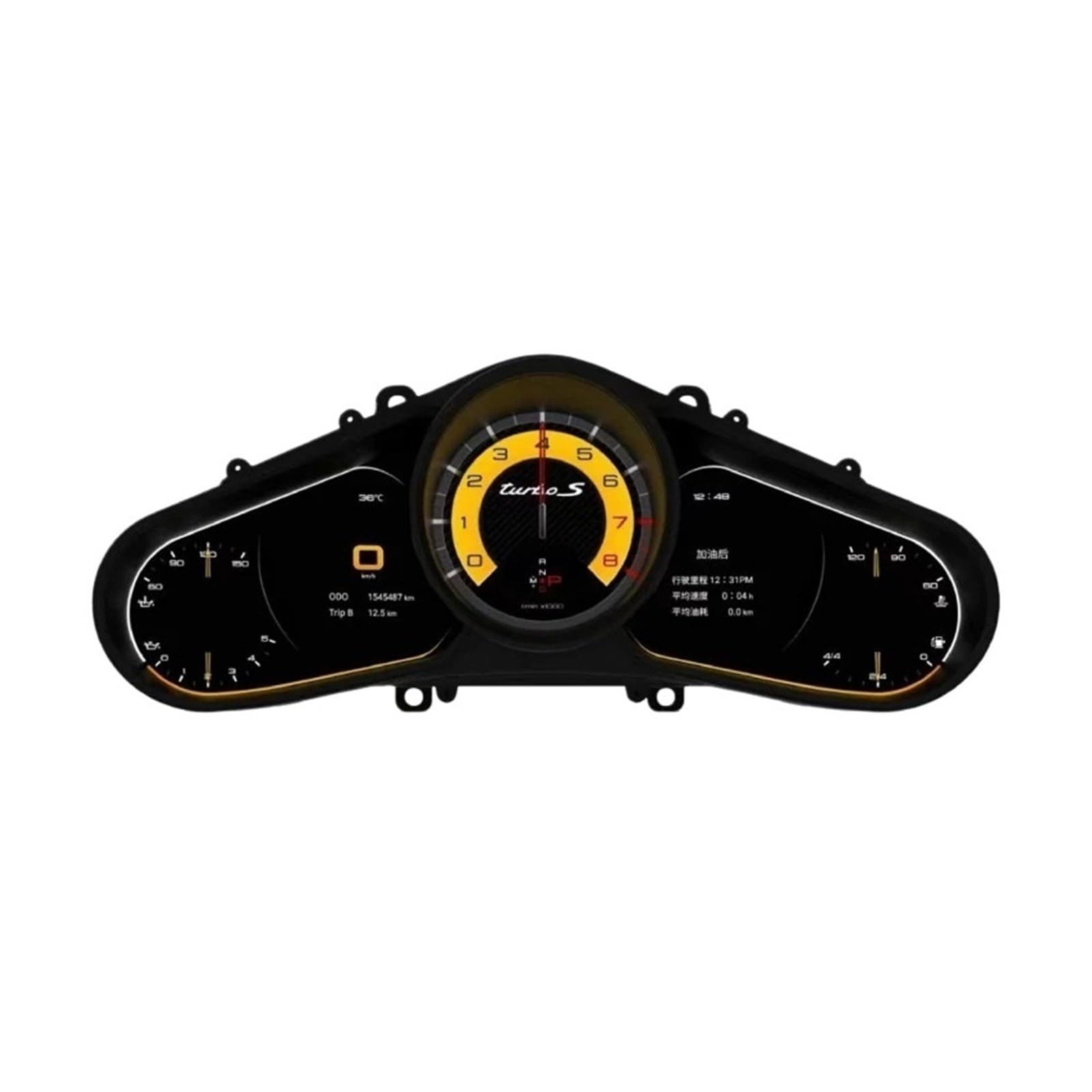 Compatible With Porsche Panamera 2010-2016 Digital Cluster Dashboard Player Cockpit Virtual Instrument