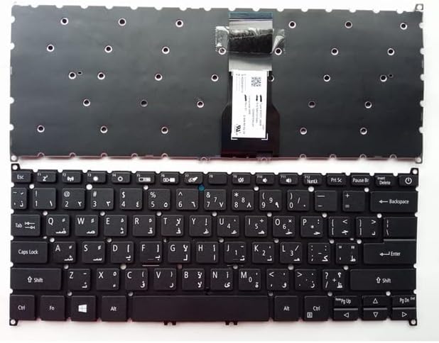 Compuae COMPUAE - Keyboard for ACERs N17W6 N17W7 Spin 5 SF114-32 SP513-51 SP513 ...