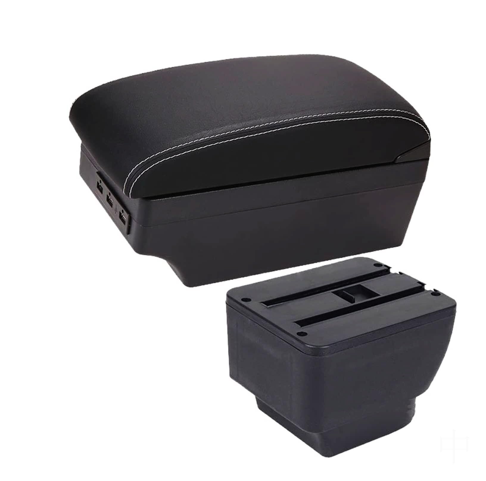 CBCLOPKLCU Centre Console For Mazda 2 For Demio Armrest For Box Retrofit Parts Storage For with USB