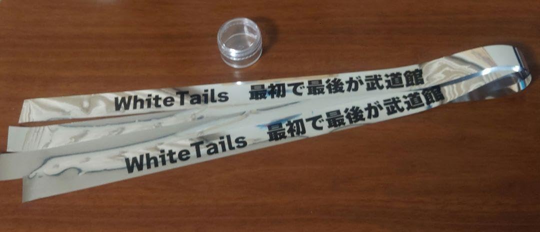 WhiteTails 武道館 銀テープ フル 2本 GOFHAFVJ