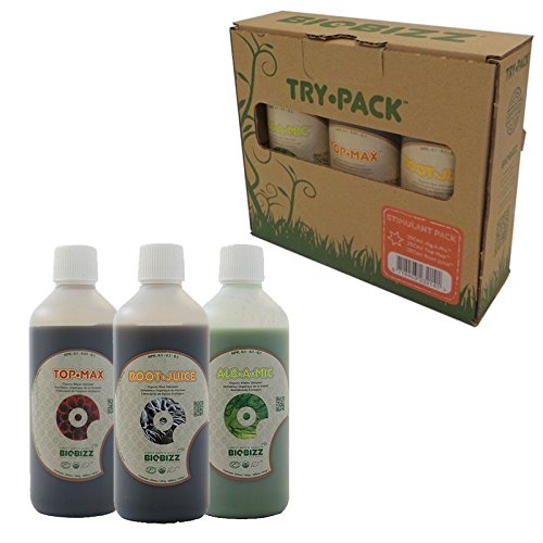 Try Pack Stimulant Organic Alg-A-Mic Root Juice Top Max Plant Fertilizers Starter Kit