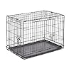 New World Newly Enhanced Double Door New World Dog Crate Includes Leak Proof Pan Floor Protecting Feet New Patented Features 30 Inch