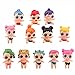 Kaimeilai Décoration de Gâteau Mini Poupée, 12 PCS Jouet de Décoration de Gâteau LoL Surprise Dolls, LOL Surprise Doll Mini Figurine PVC, pour Les Fêtes à Thème d'anniversaire d'enfants