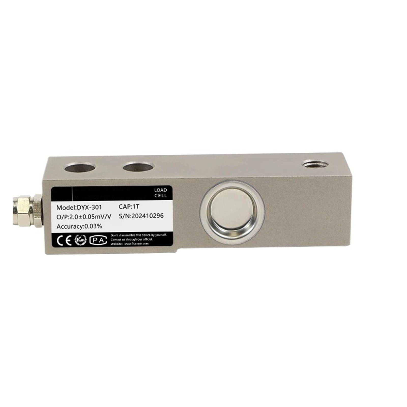 Sensore di pesatura del raggio | DYX-301 Daysensor Bilancia da pavimento a sbalzo Peso del reattore a tramoggia Industriale(0-30KG)