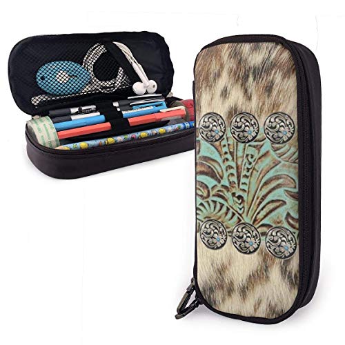 Preisvergleich Produktbild Federmäppchen, größeres Fassungsvermögen, Doppelreißverschluss, handliches Design, Stiftetasche, Organizer für Schule und Bürobedarf Klaviertasten mit Musiknoten