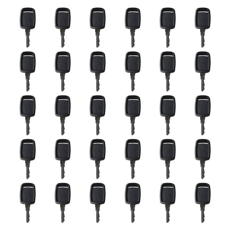 30PC Electric Lock Key Compatible with Liugong Loader 40B 50C 50CN 855 856 30E