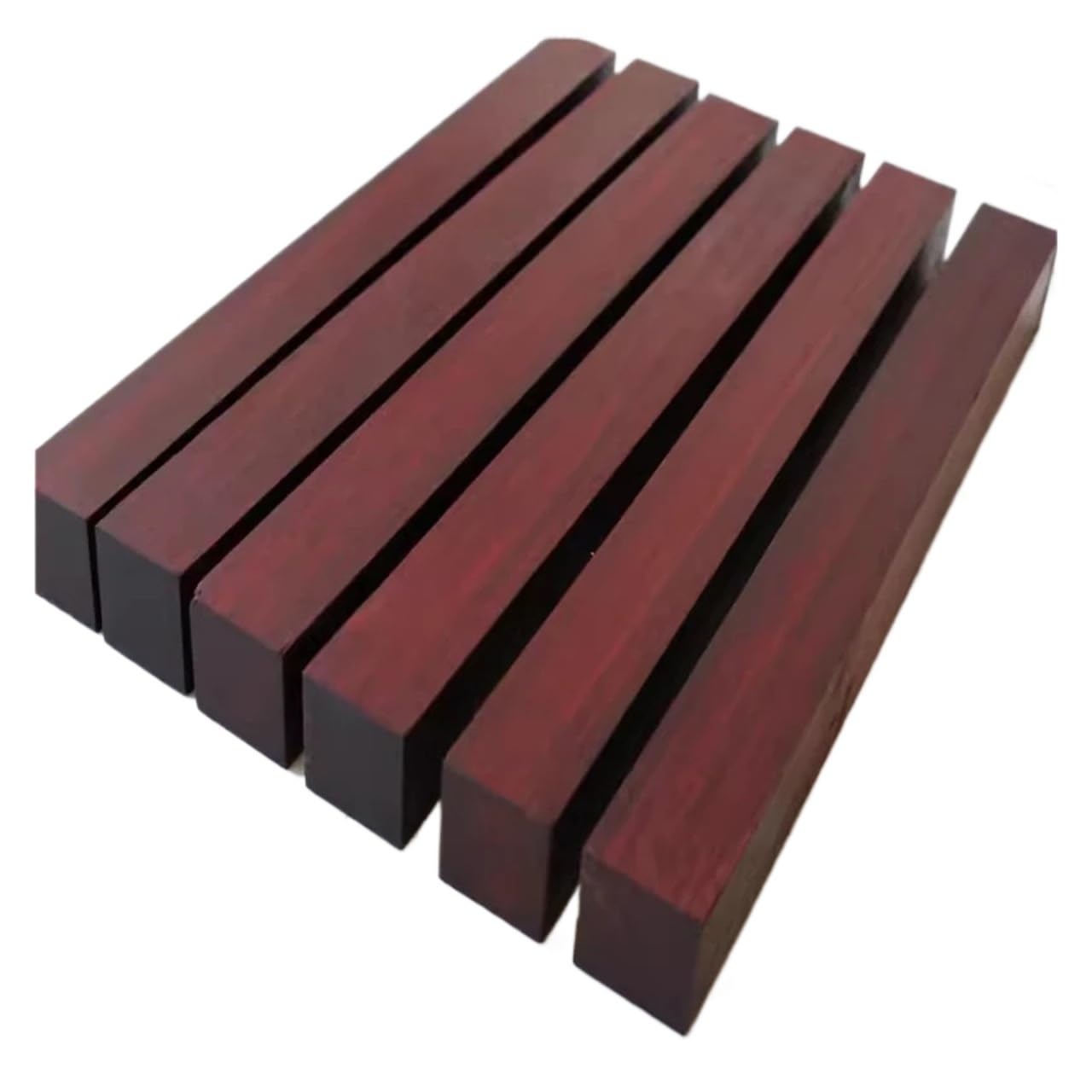 Rzeźbione drewno mały liść palisander lite drewno uchwyt instrument muzyczny element rzeźba materiał ręcznie robiony DIY surowiec drewno o wysokiej gęstości drewniane patyczki (30 x 5 x 3 cm 1 szt.)