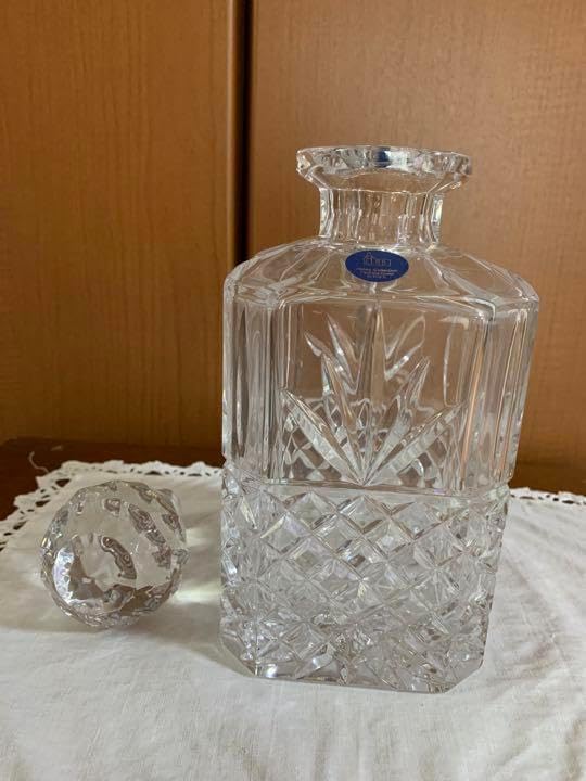 JIHLAVSKE.SKLARNY ボヘミアガラス デカンタ