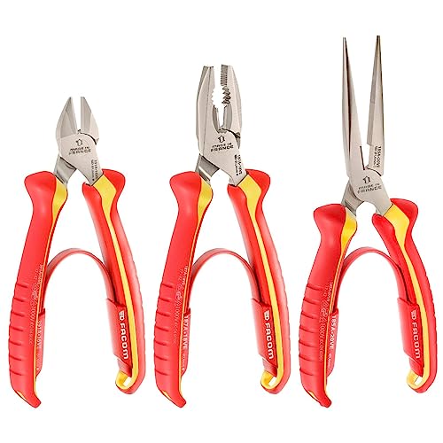 FACOM Jeu de 3 Pièces de Pinces 1000 V - VE.A4PB