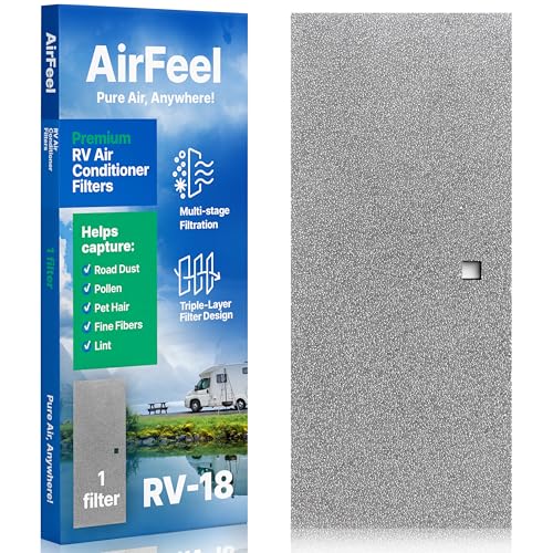 Premium RV AC Filter Replacement - 6x14 AC Filters for Coleman Mach Air Conditioner - Compatible with Ceiling Unit models 8330 8530 - for Camper Motorhome Travel Trailer - 1 Filter