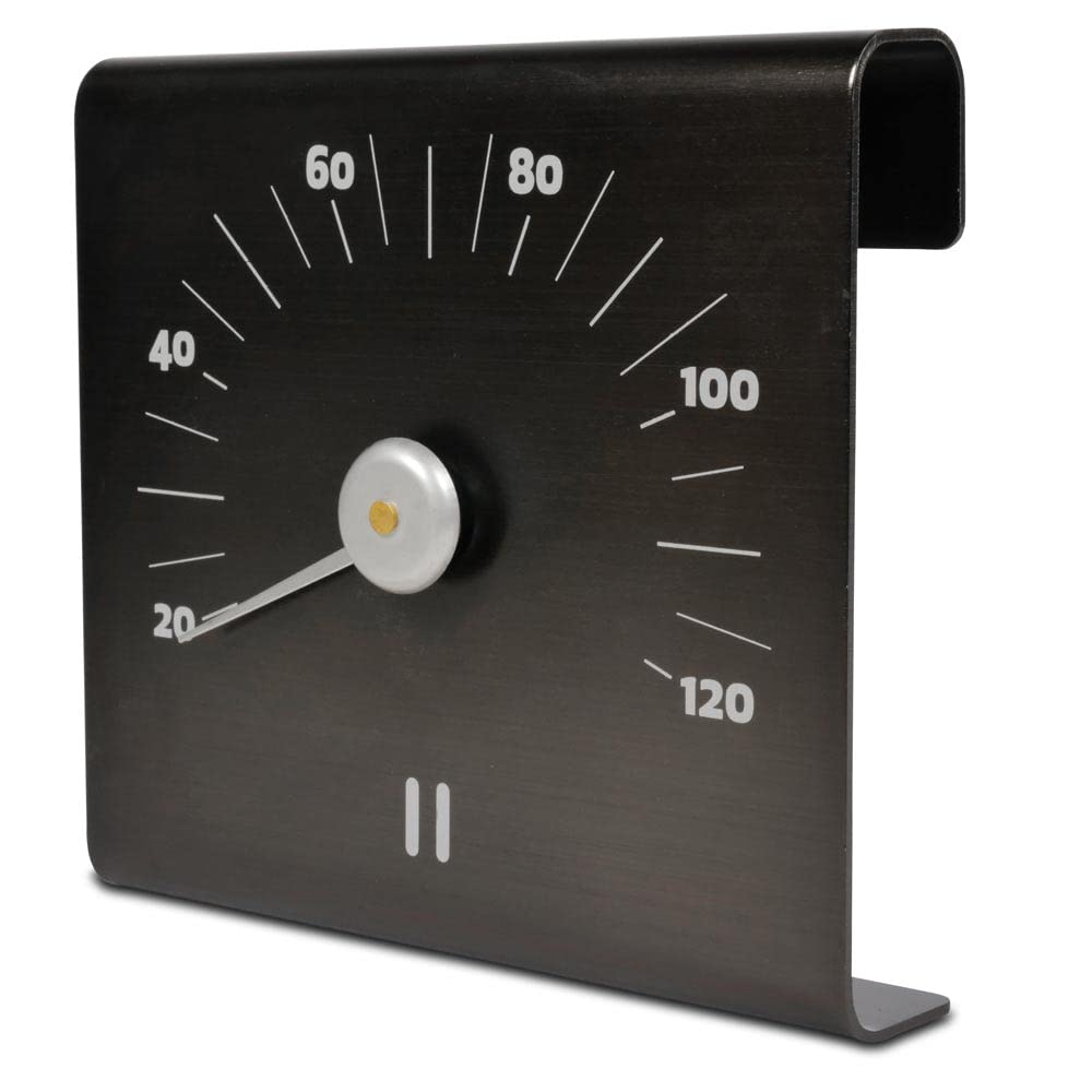 Hochwertige Sauna- Set's inkl. digitaler POOL Total Saunabroschüre - Saunaeimer aus Bambus mit Kelle & Thermometer - 5 L Fassungsvermögen - Saunazubehör für Aufguss & Entspannung
