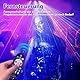 Discolicht Partylicht, T210, LED RGB Licht DJ Projektor Musikgesteuert DJ Disco Lichter, DMX Effektstrahler Für KTV Familientreffen Hochzeit Geburtstag Halloween