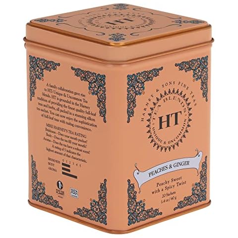 Harney & Sons Peaches & Ginger Black Tea Cover