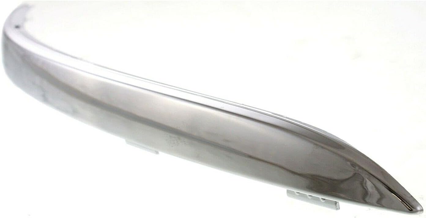 DAT AUTO PARTS Passenger Side Bumper Grille Molding Replacement for 2005-2010 Volkswagen Jetta (TYPE 5) & 2009 Volkswagen Jetta Wagon, Chrome Smooth Plastic, VW1213100 1K08072442ZZ