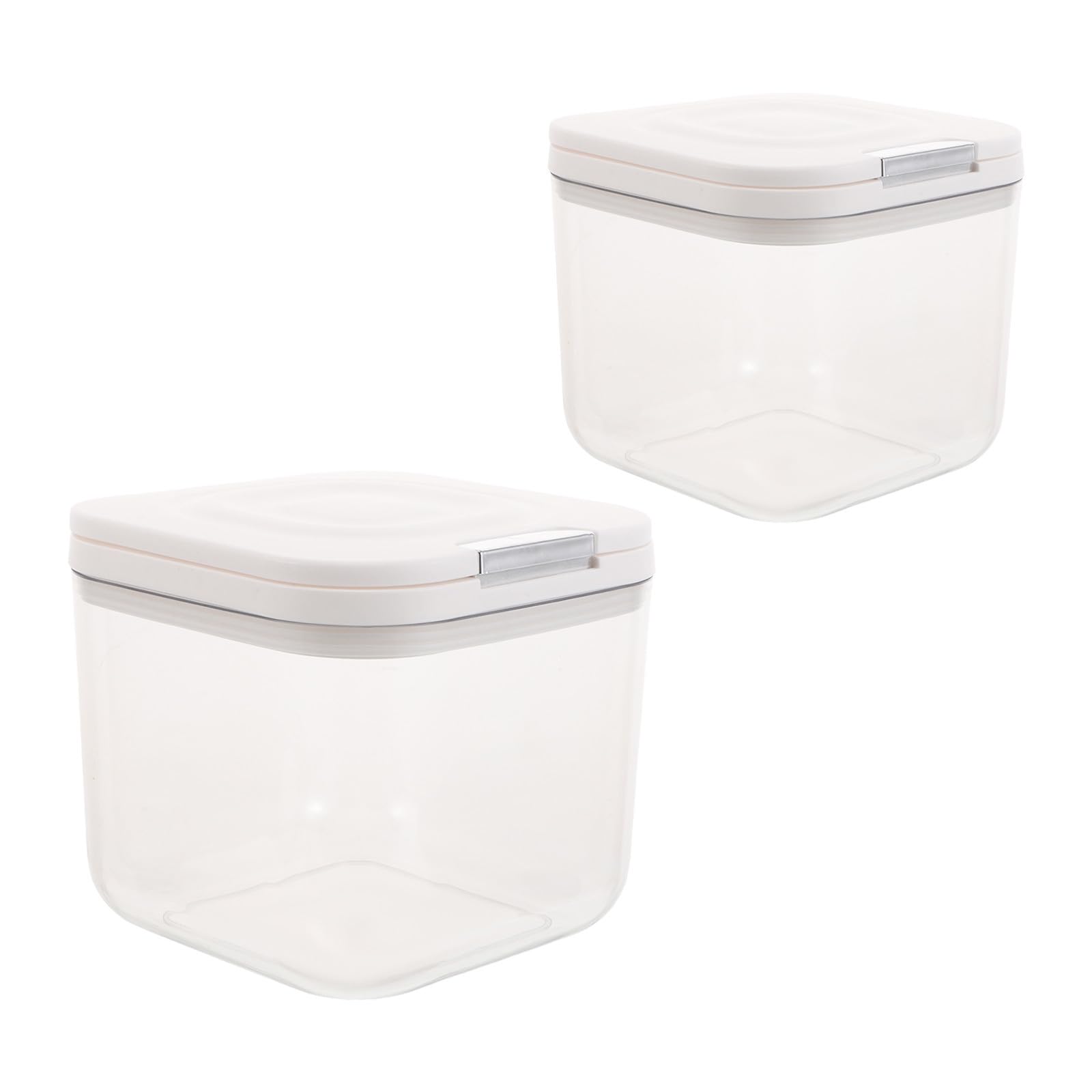 DOITOOL Contenitori per Capsule Detersivo per Bucato in Plastica da 2,5l e 5l, Design Verticale Salvaspazio, Trasparente per Visibilità, per Organizzazione Lavanderia