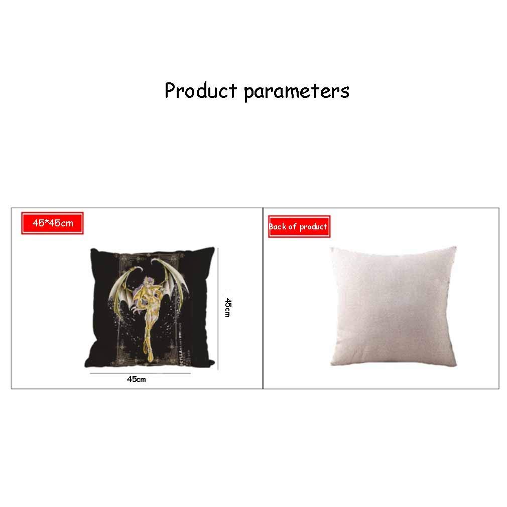 Funda De Cojín Funda De Almohada Cuadrada Decoración del Hogar Funda De Almohada para Sala De Estar, Sofá, Dormitorio, Automóvil, Decoración del Hogar 9 Pack (45 * 45 Cm)