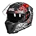 Produktbild Qianliuk 358 Männer Motorrad-Motorcross Helm Herbst Winter Doppel-Lens Anti-Fog Helme Full Face Motorbike Cap Helm sub schwarz 54-60cm