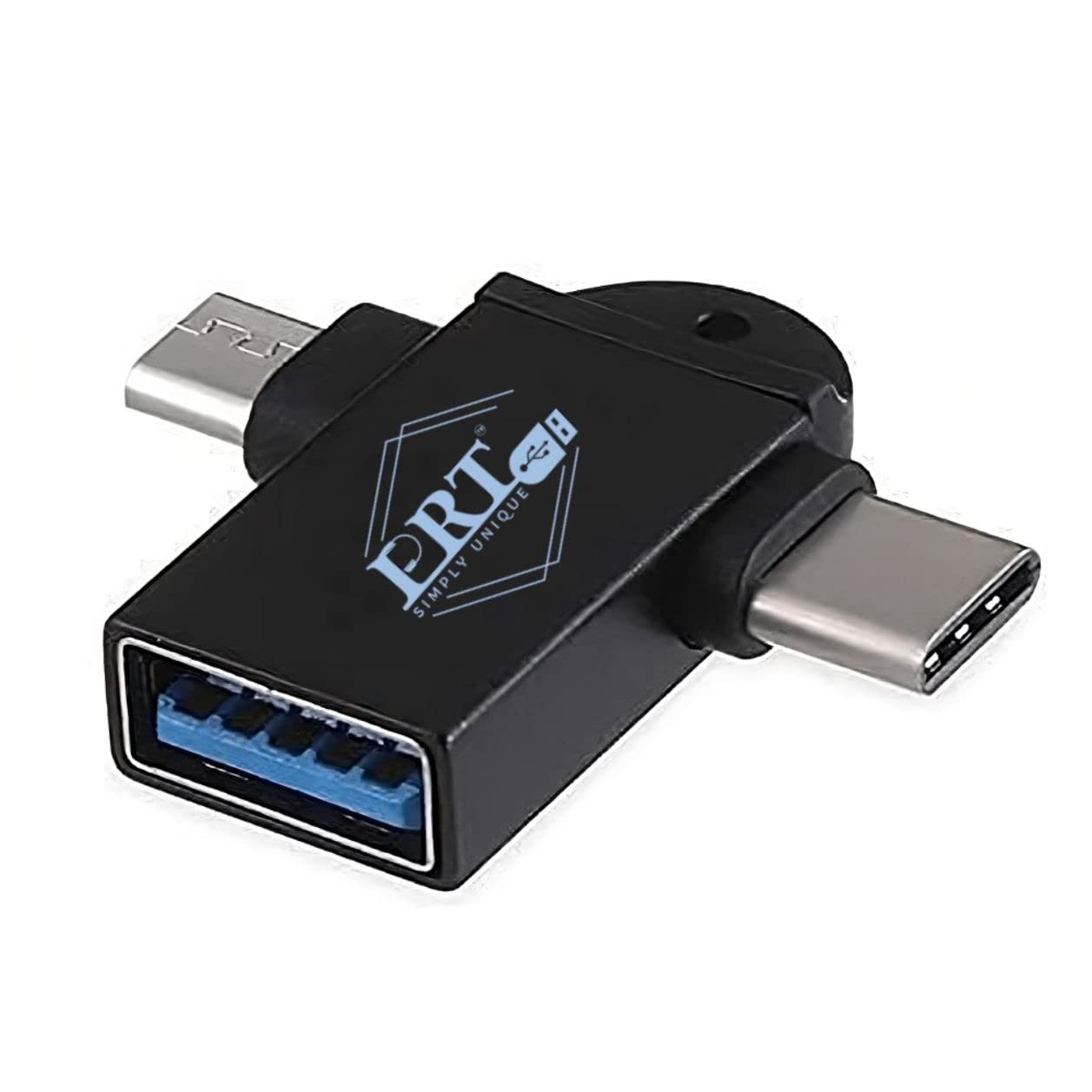PRT Smart Gadget 2 in 1 Type C and Micro OTG Male to USB 3.0 Female Fast Data Transfer for Laptop Mobiles Tablet Smartphone for C Type and Micro OTG Adapter (Random Colors) (B0B75KY3HN) Amazon Price History, Amazon Price Tracker