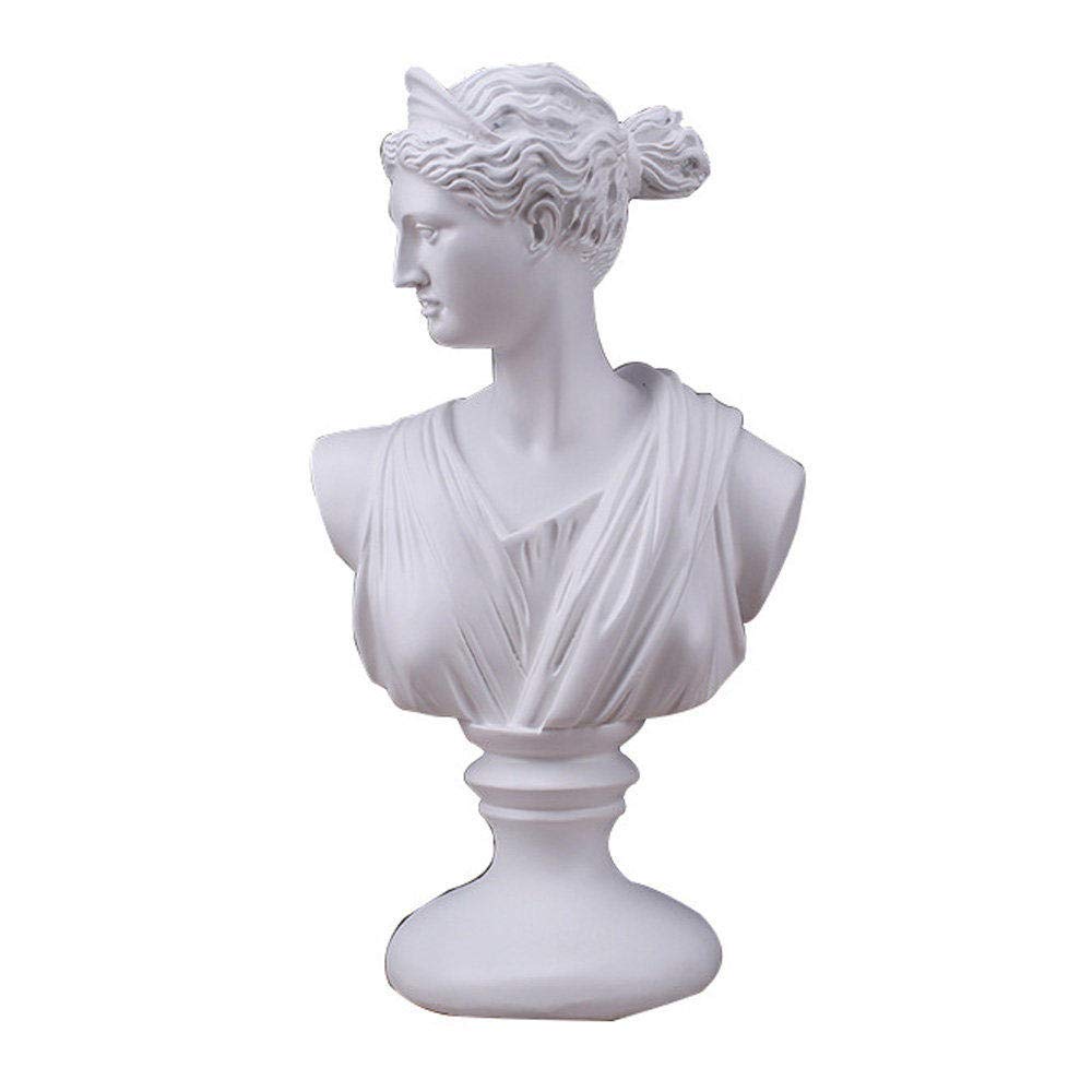 Statue de déesse grecque moderne en résine pour la décoration de salon