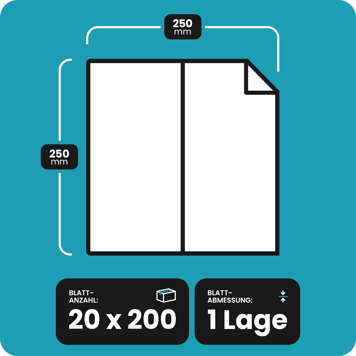 Netuno ZZ zygzack 20 x 200 arkuszy, 4000 arkuszy ręczników papierowych do dozownika, ręczniki papierowe zielone, 1-warstwowe, składane ZZ naturalne do kuchni, delikatne czyszczenie rąk