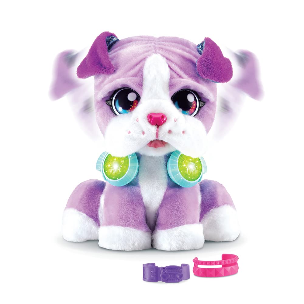 VTech – DJ Beat Boxer, Peluche Interactive, Jouet Chien Interactif, Jouet Beatbox – Dès 4 Ans - Version FR 551505 Multicolore