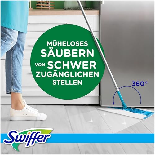 Swiffer Bodenwischer Nachfüllpackung, Feuchte Bodentücher mit Citrusfrische-Duft, 60 Stück, Für Eine Schnelle & Einfache Reinigung von Hartböden – Bild 6