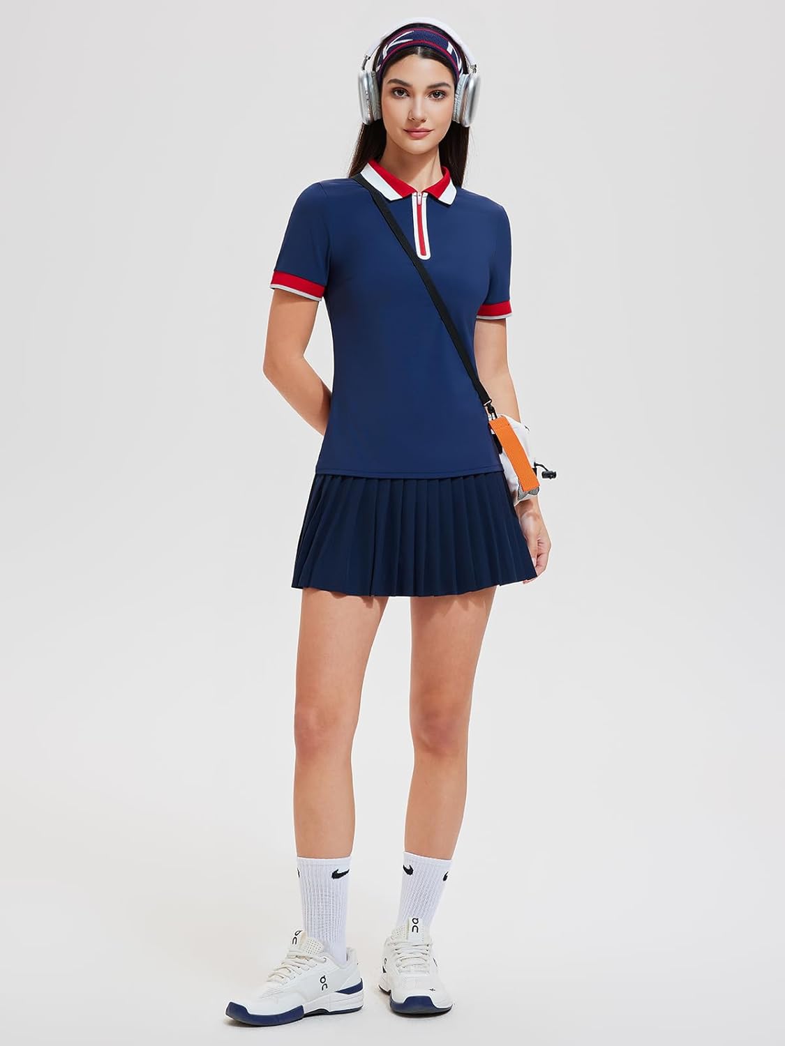 Women's Polos Golf Shirts UPF 50+ Collared Shirt Quick Dry Tennis Work Athletic Tops - Image 3