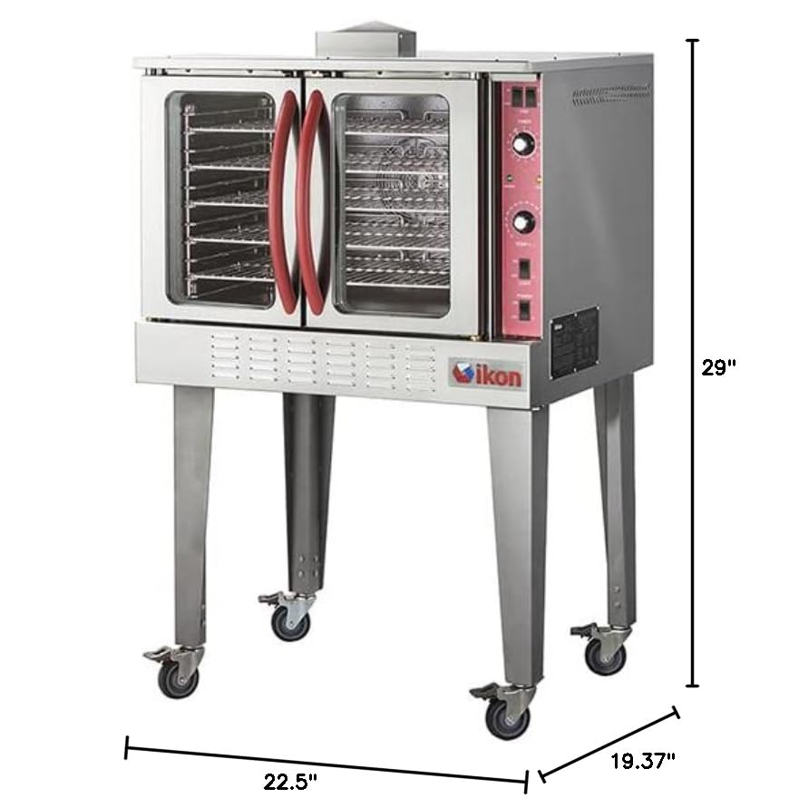 IKON IGCO Gas Convection Oven, Single Deck, Full Size, Standard Depth