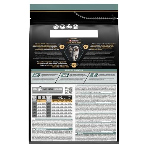 Pro Plan PURINA PRO PLAN Medium Puppy Sensitive Digestion Welpenfutter trocken, reich an Lamm, 1er Pack (1 x 3 kg)