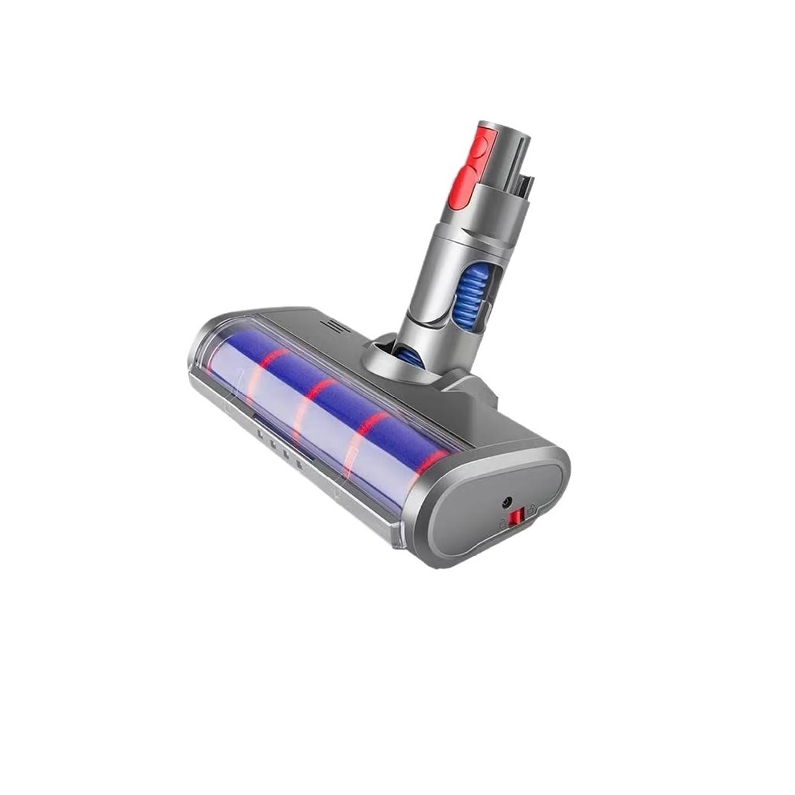 Spazzola A Turbina, Compatibile Con Dyson, V7-V12 G5 | Attacco da pavimento a coppia elevata, for aspirapolvere senza filo, raccordi di ricambio(V6 Large hairy strip.)