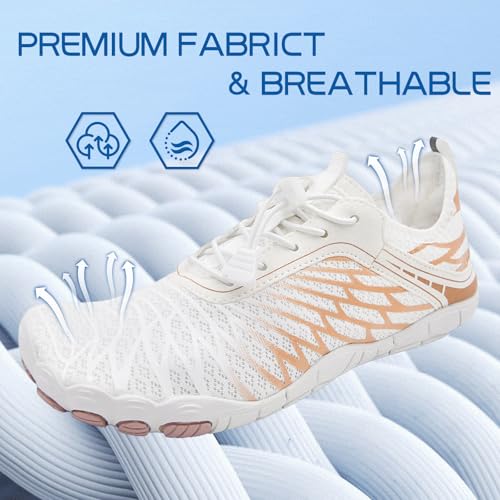 DOTH Barefoot Shoes for Men Women Quick Dry Wide Toe Box Water Footwear for Gym Walking Trail Hike Travel Outdoor2