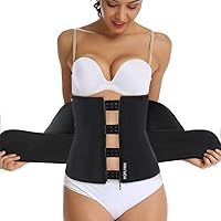 Vista 2 de Faja modeladora de neopreno para cintura, para sudar, para perder peso y darle forma a la cintura, para mujer