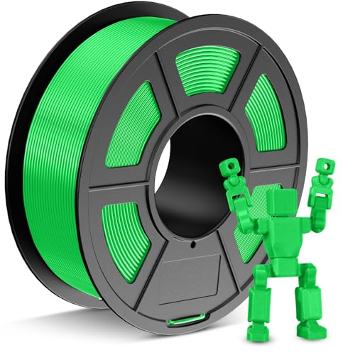 Image of JAYO PETG Filament 1.75mm Green 1.1 KG, Strong Toughness PETG 3D Printer Filament Dimensional Accuracy + /- 0.02 mm, 2.4lbs Spool Fits for Most FDM 3D Printers