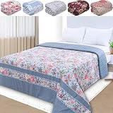 Edredom Queen Antialérgico Dupla Face Estampado 240x215cm - BF Colchões