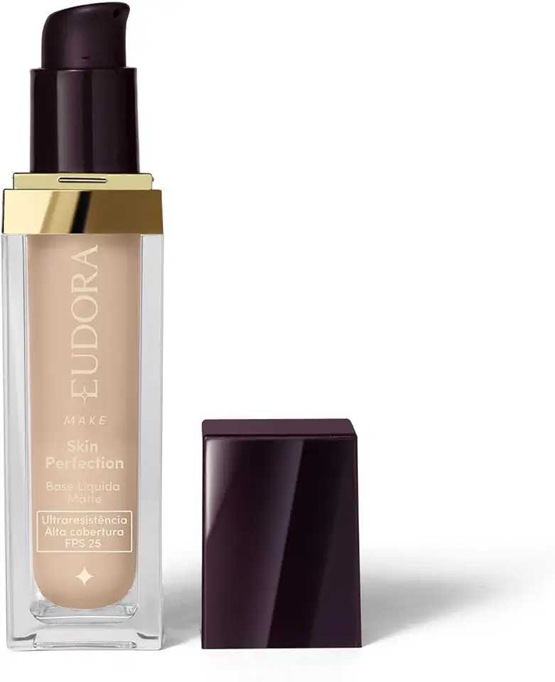 Base Líquida Matte Eudora Make Skin Perfection Cor 120N 30ml