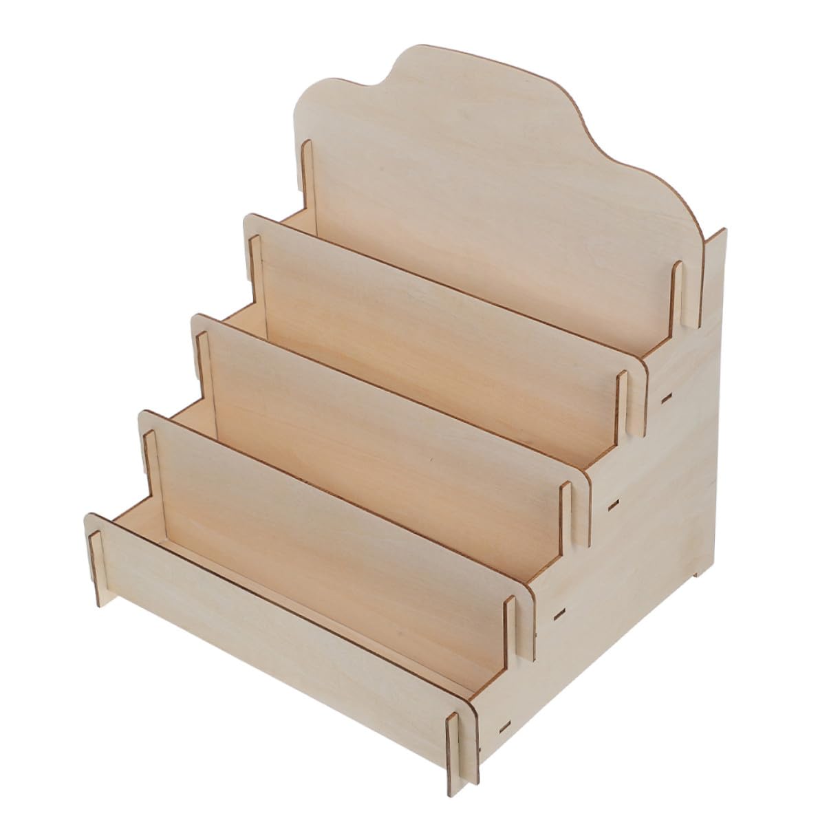 Support de bureau bois pour organiser les cartes postales et ranger les bureaux