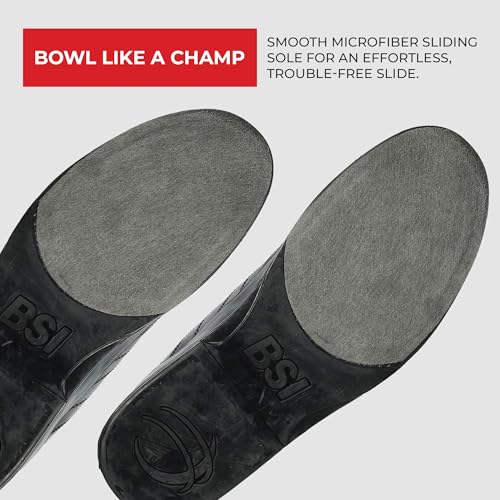 BSI Men’s 521 Sport Basic Shoe - Lightweight Leather Bowling Shoes with Cushioned Support for Men4