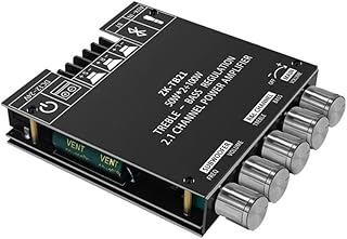 Mautacly 1 PCS TPA3116D2 Bluetooth 5.0 -TB21 Subwoofer Amplifier Board 50Wx2+100W 2.1 Channel Power Audio Stereo Bass AMP