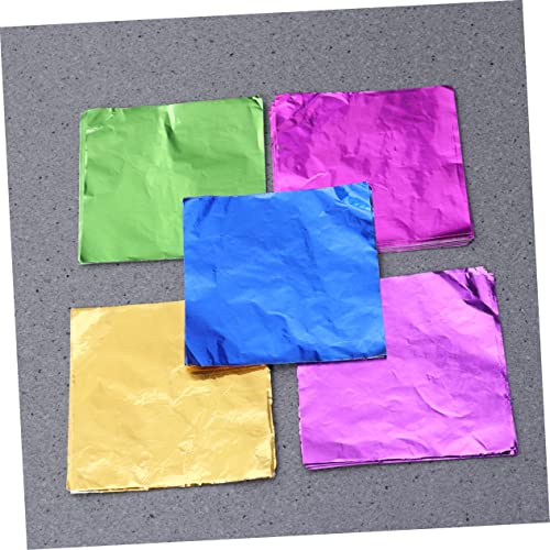 TEHAUX 5 Pacotes De Papel De Embrulho Embalagens De Doces Para Embalagens De Alimentos De Chocolate