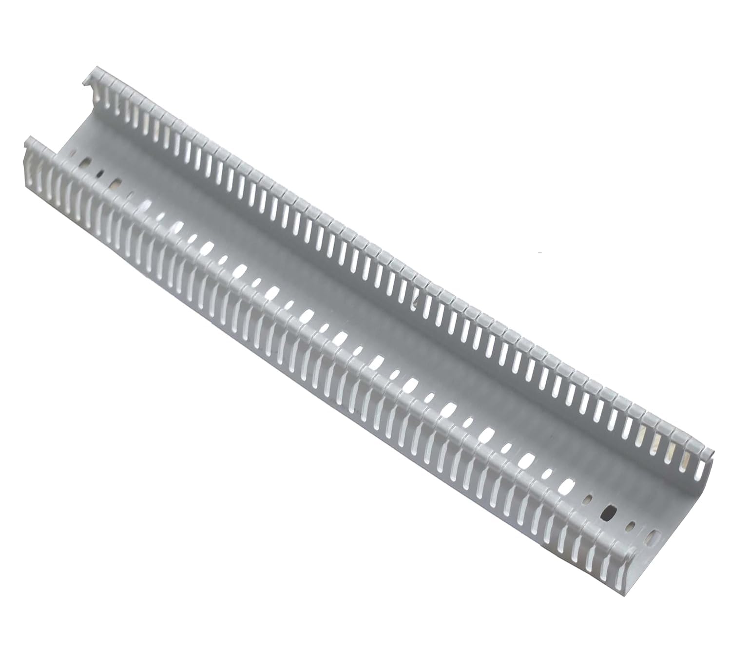 MARSHLAND Casing for Hiding Wire Cable Insulation Tube Horizontal Patti PVC Cover for Computer Wire Desks Hide Cable Management Duct Channel 3 inch 1 Meter Length Pack of 2