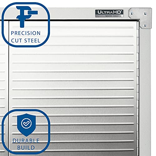 image for Seville Classics UltraHD Solid Steel Lockable Metal Storage Cabinet Lo