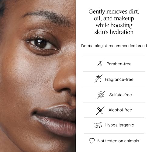 Neutrogena Hydro Boost Hydrating Gel Cleanser, Daily Face Wash for Sensitive Skin, Gentle Foaming Facial Cleanser, Noncomedogenic, Alcohol- and Fragrance-Free Hyaluronic Acid, 7.8 fl oz - Image 6