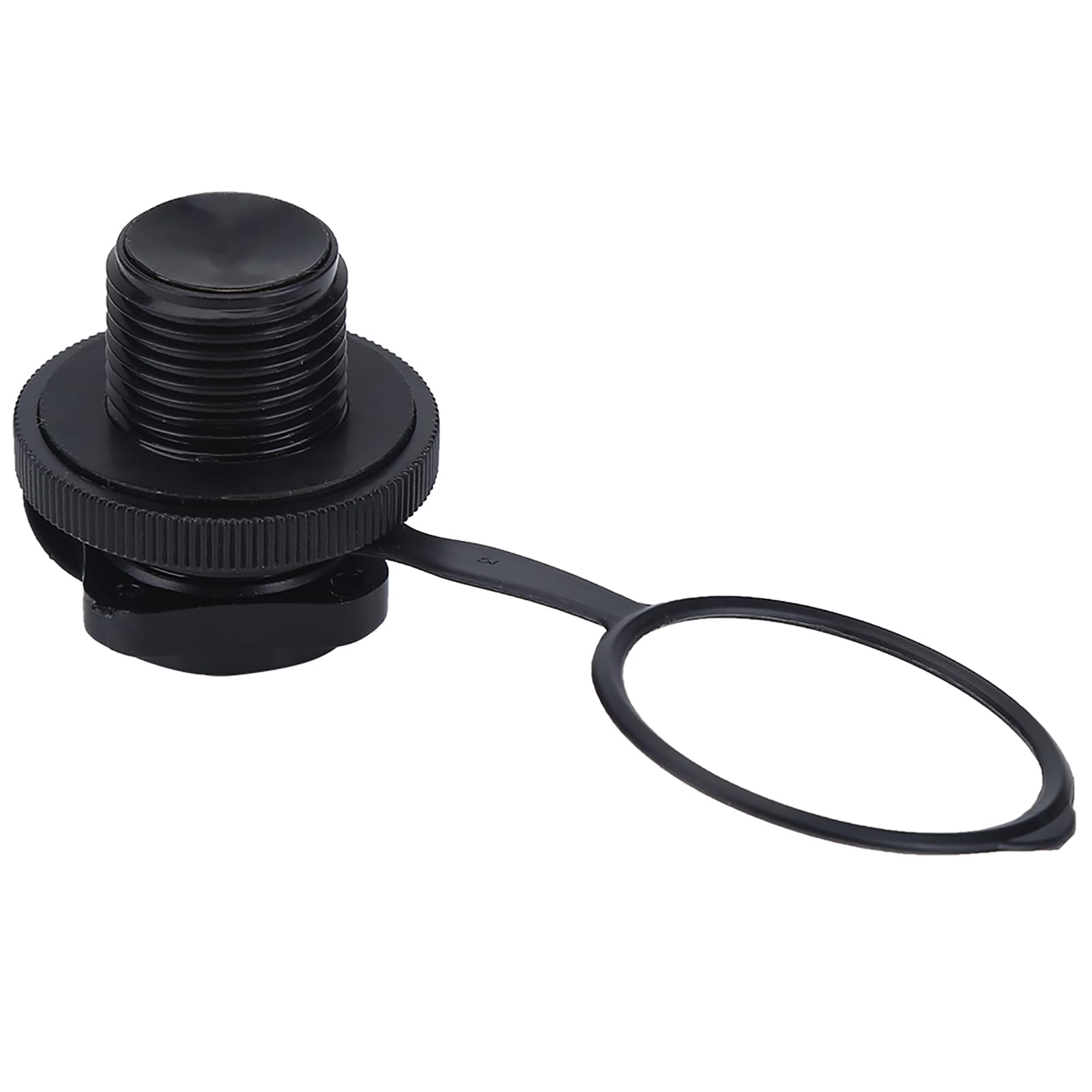 Inflatable Boat Air Plugs 2Pcs Spiral Air Plugs One Way Inflation Valve for Rubber Dinghy Raft Pool Boat Airbeds