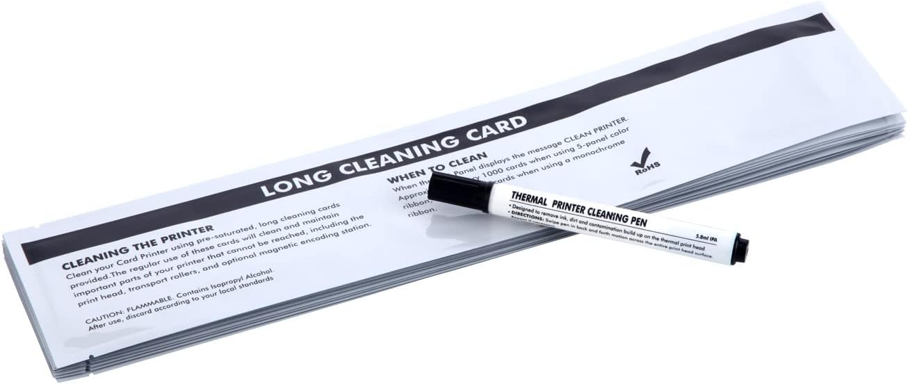 Bodno Cleaning Kit for Magicard printers with cards and pen