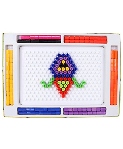 Image of Ratna's Magic pegs for Kids to Create Their own World Out of pegs Given and Create Different Designs (Big)