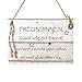 Wand Deko Holzschild mit Spruch im Shabby Chic Vintage Stil (20x29x0,5cm) Freundinnen - die Geschenkidee für ihre Beste Freundin