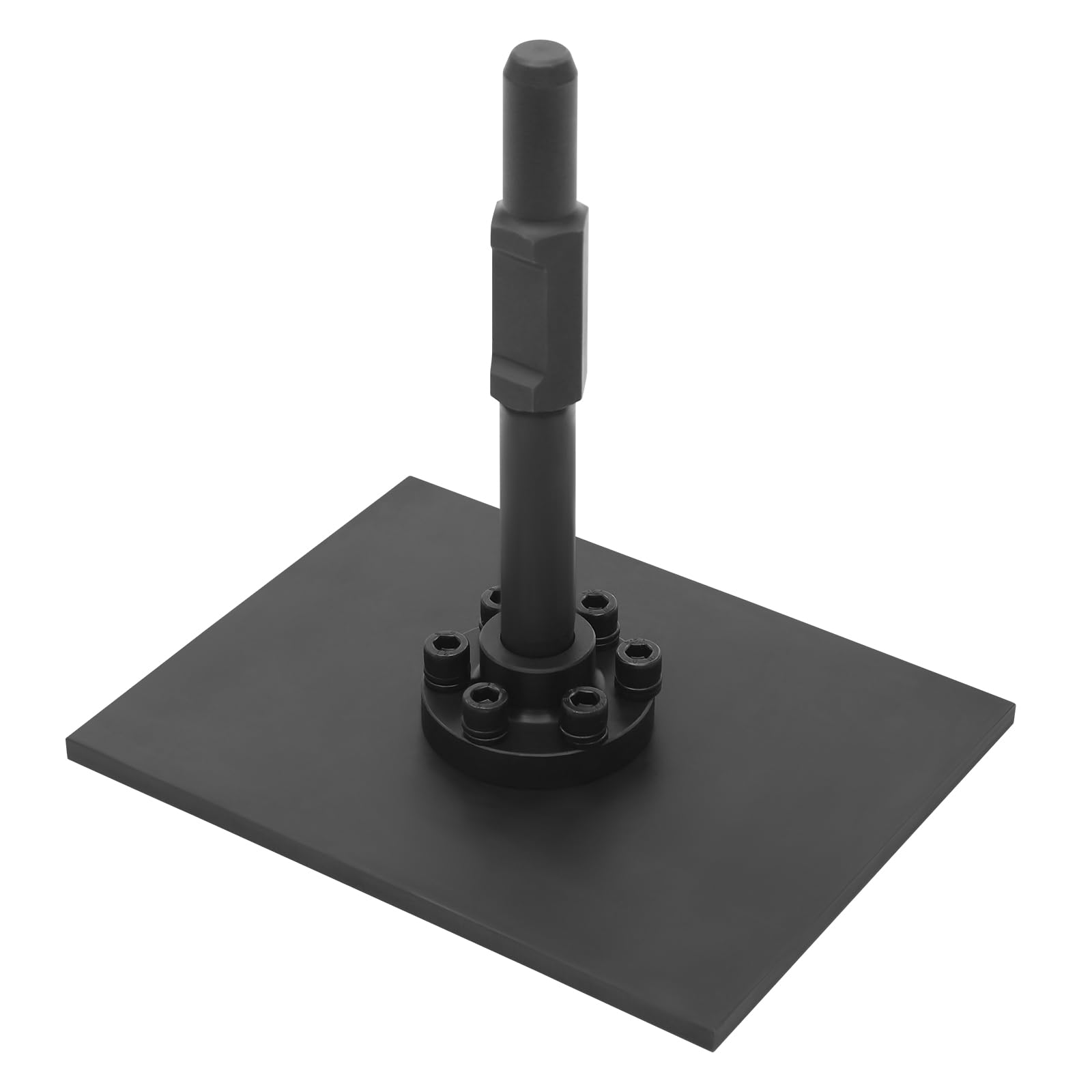 Stampfplatte Stampfer Verdichter aus 40CR-Stahl mit 65A-Griff, Anti Schock Stampferplatte Bodenverdichter Tampingwelle, Abnehmbare Stampfplatte Zum Verdichten von Kies, Schotter, Erde, Sand