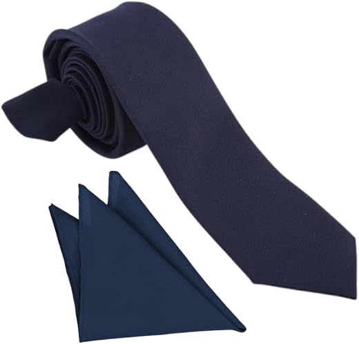 LABEL PUNYA Matte Microfiber Tie for Men Wrinkle-Resistant Formal Office &amp; Wedding Tie, Modern Slim Look