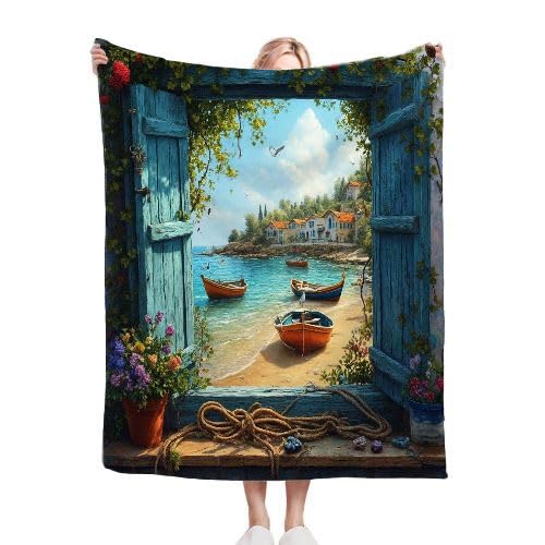 Plaid couverture lit voyage maritime une évasion douce depuis votre lit