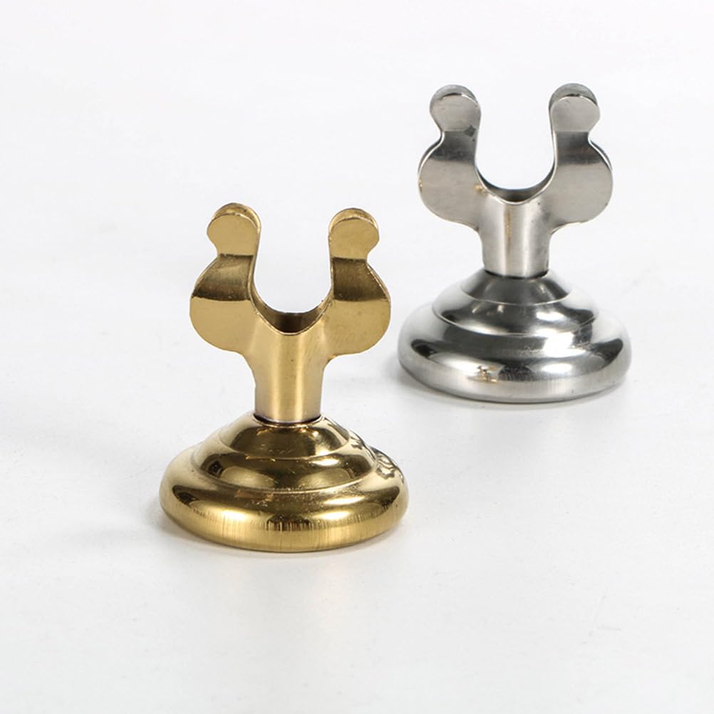 Cabilock 12st Standhalter Mini-platzhalter Sitzplantafel Kartenhalter Stehen Lebensmittel-ausstellungsstand Schreibtisch-memo-Clip Ort Tischschildanzeige Steht Etikettenhalter Ware Bankett